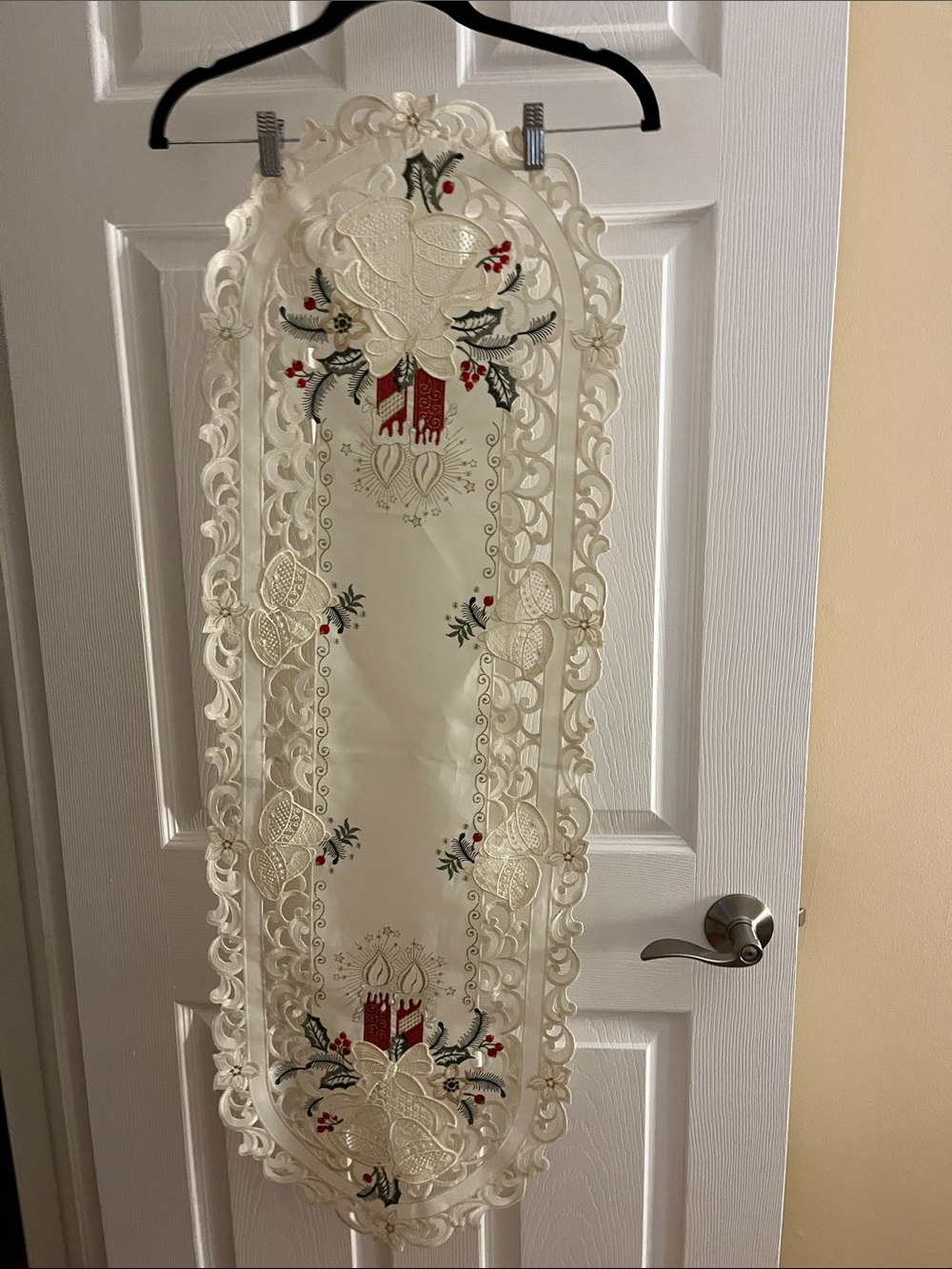 Lace  Christmas Table Runner